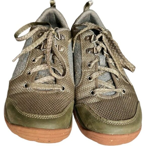 Chaco Kanarra Hiking Walking Shoes - Olive/Gray - 8.5 - Picture 5 of 12